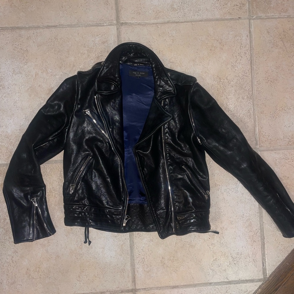 Rag and Bone Motorcycle leather jacket
